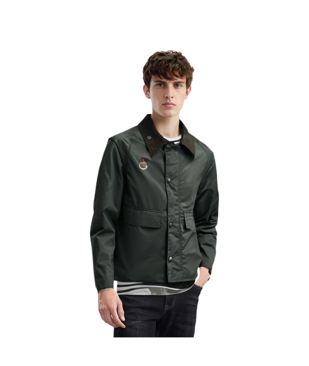 BARBOUR Зеленая куртка, фото 6