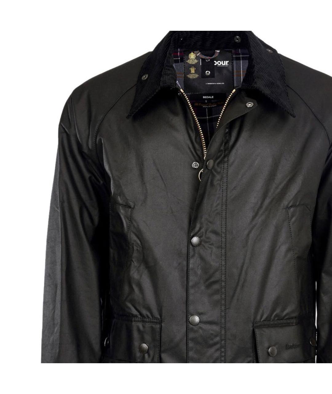 BARBOUR Черная куртка, фото 5