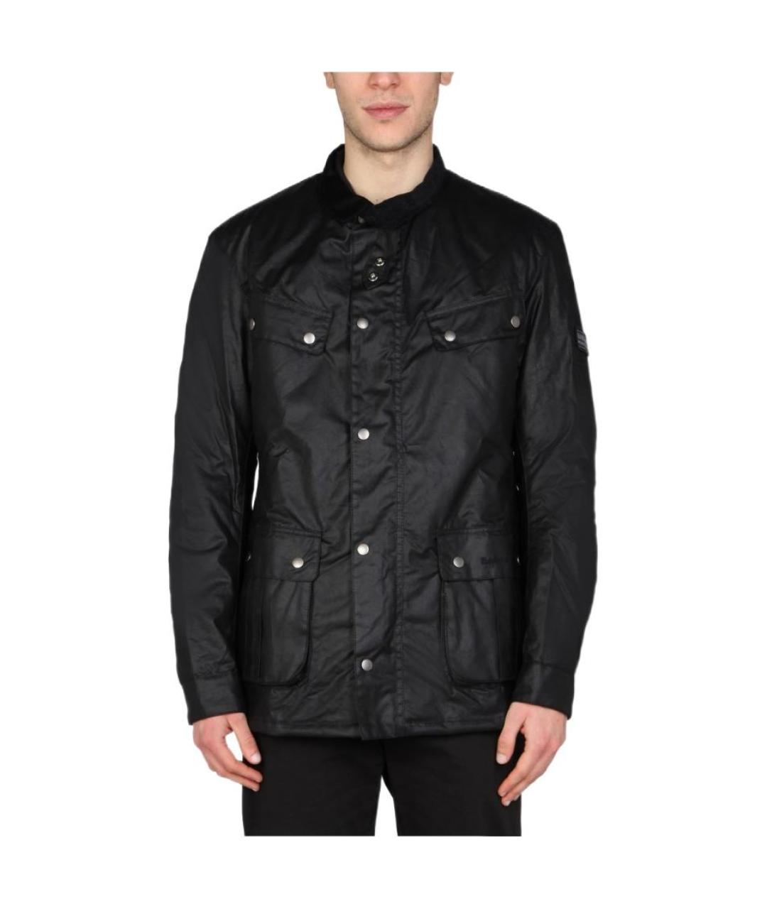 BARBOUR Черная куртка, фото 4