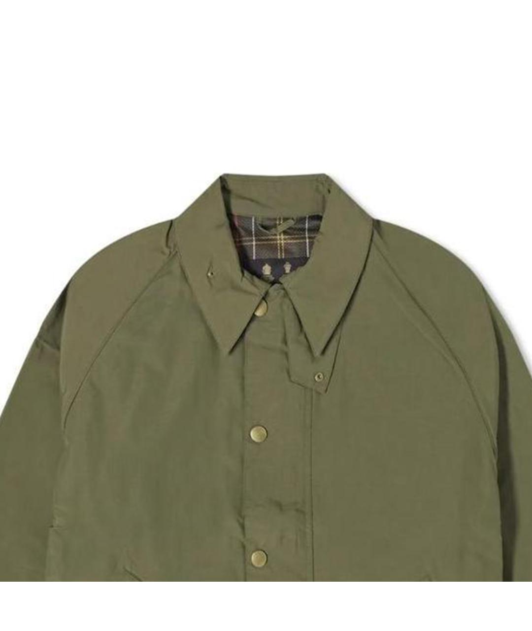 BARBOUR Зеленая куртка, фото 4