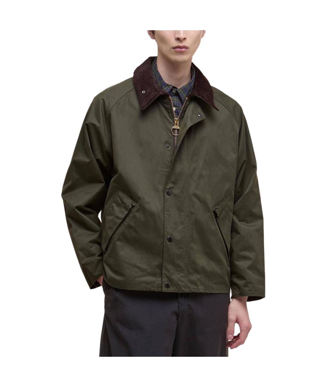 BARBOUR Зеленая куртка, фото 5