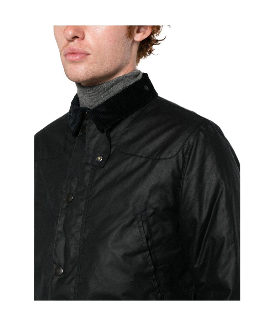 BARBOUR Темно-синяя куртка, фото 5