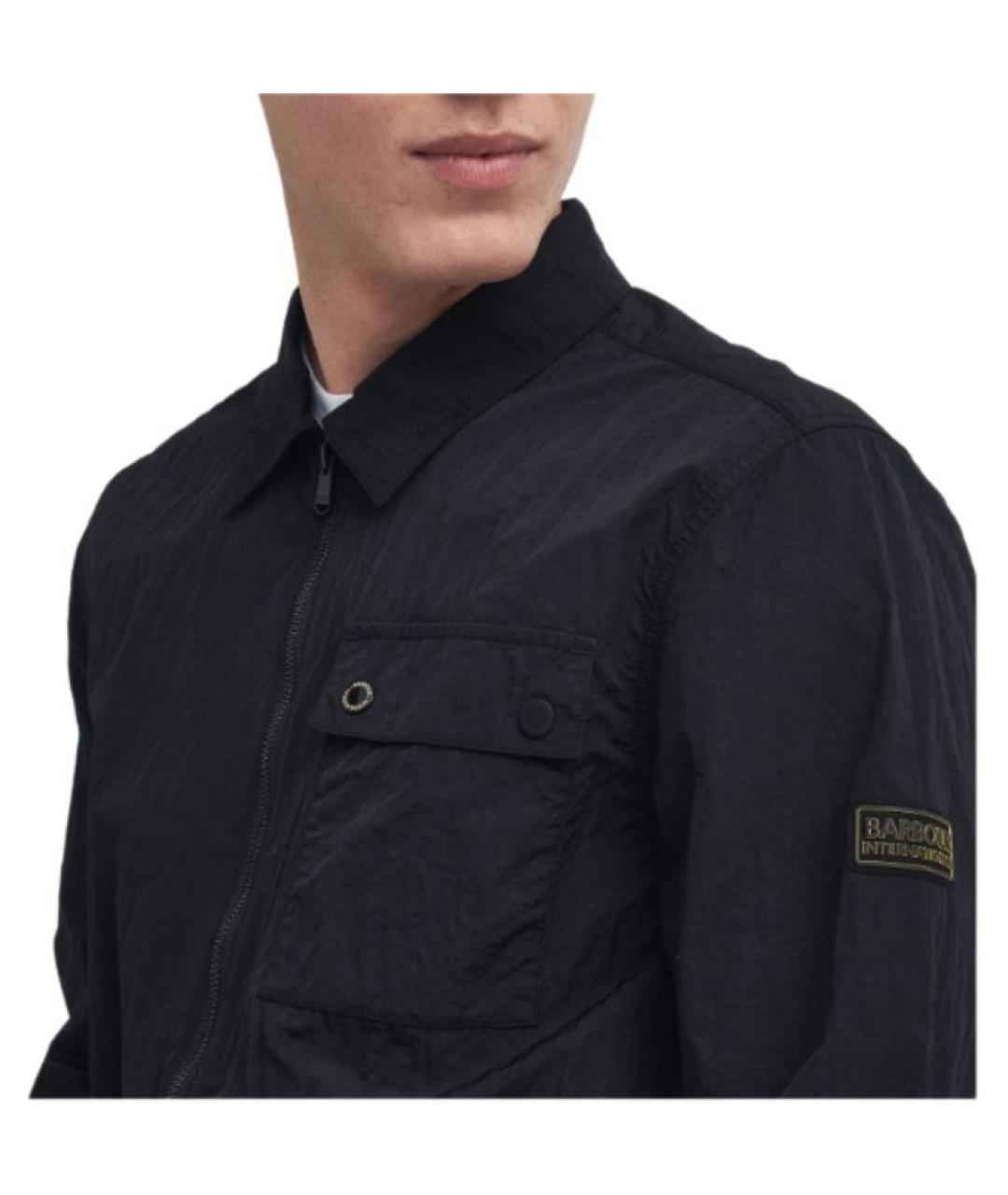 BARBOUR Черная куртка, фото 5