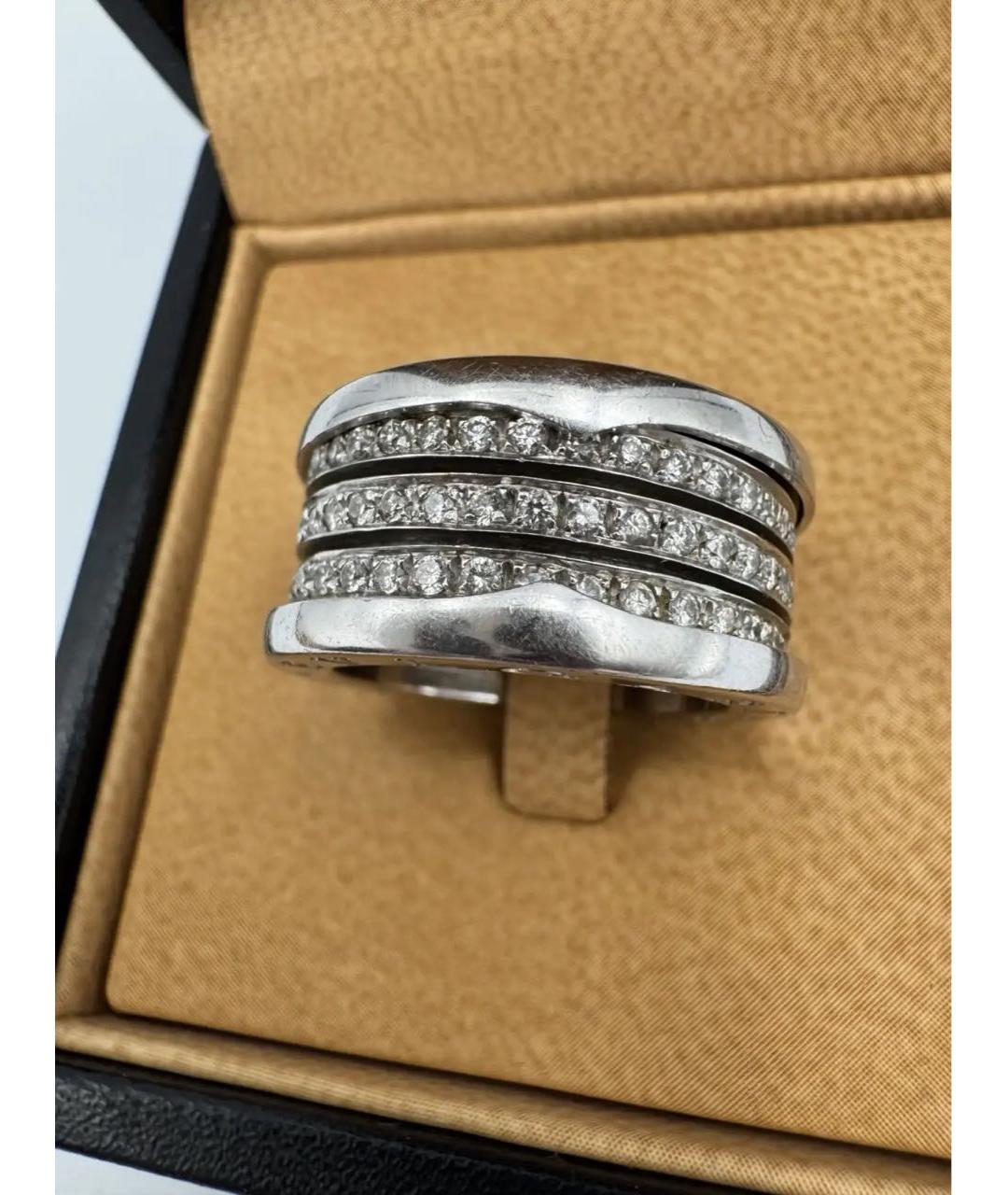 BVLGARI Золотое кольцо из белого золота, фото 9