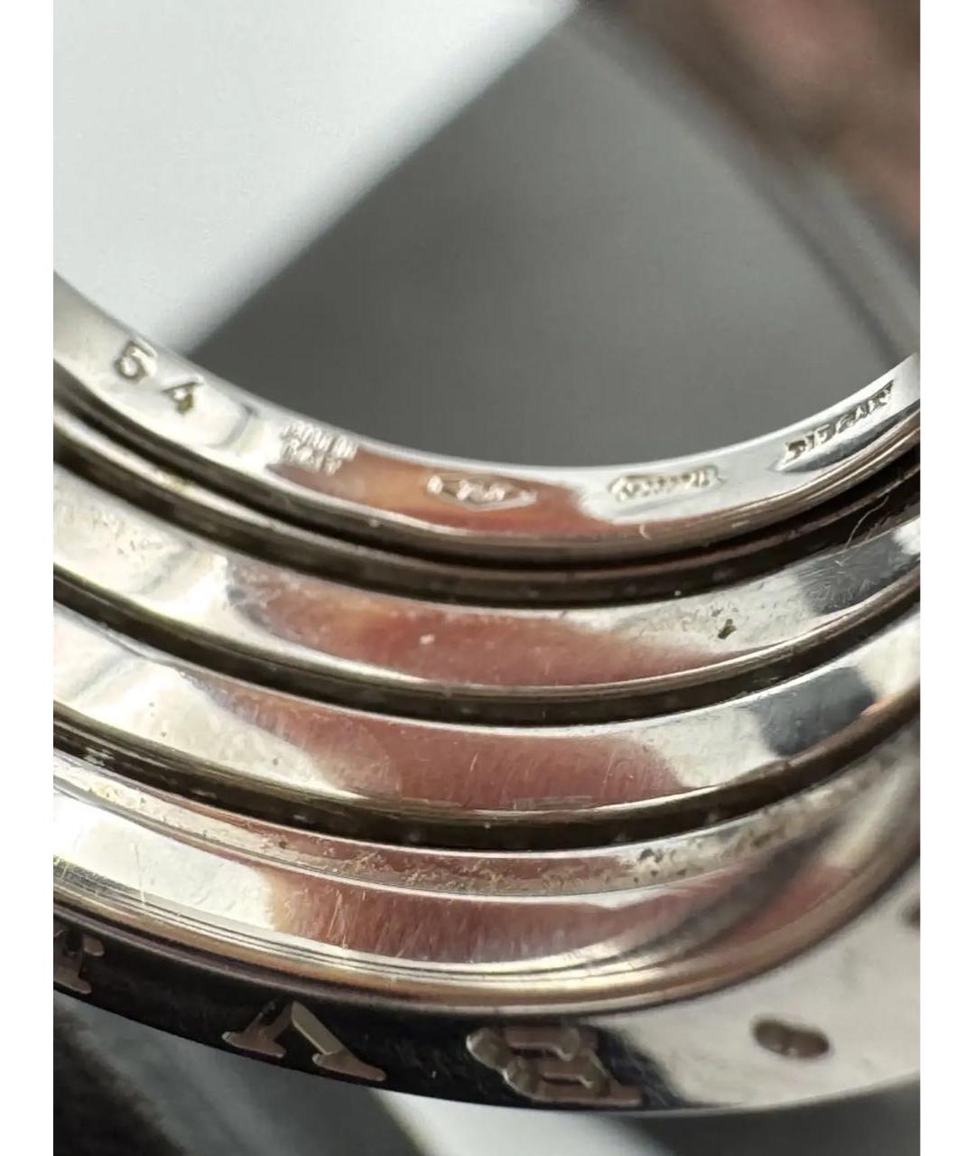 BVLGARI Золотое кольцо из белого золота, фото 7