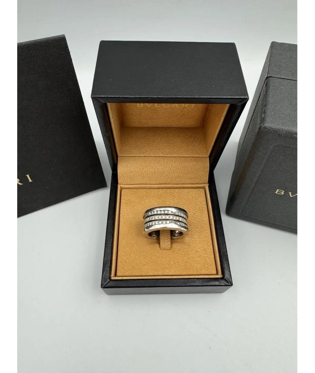 BVLGARI Золотое кольцо из белого золота, фото 3