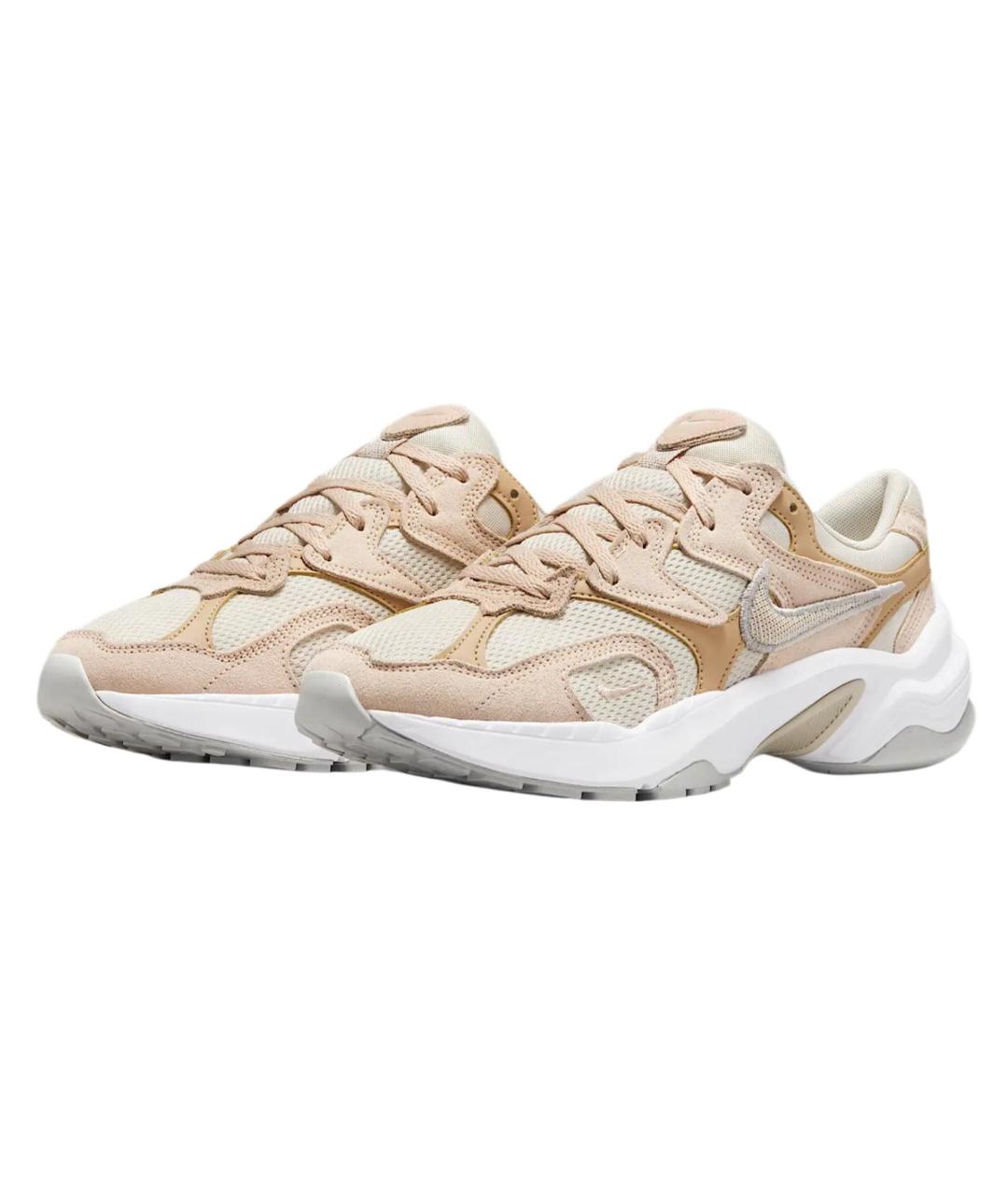 NIKE Розовые кожаные кроссовки, фото 3