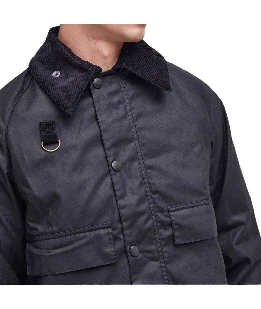 BARBOUR Черная куртка, фото 5