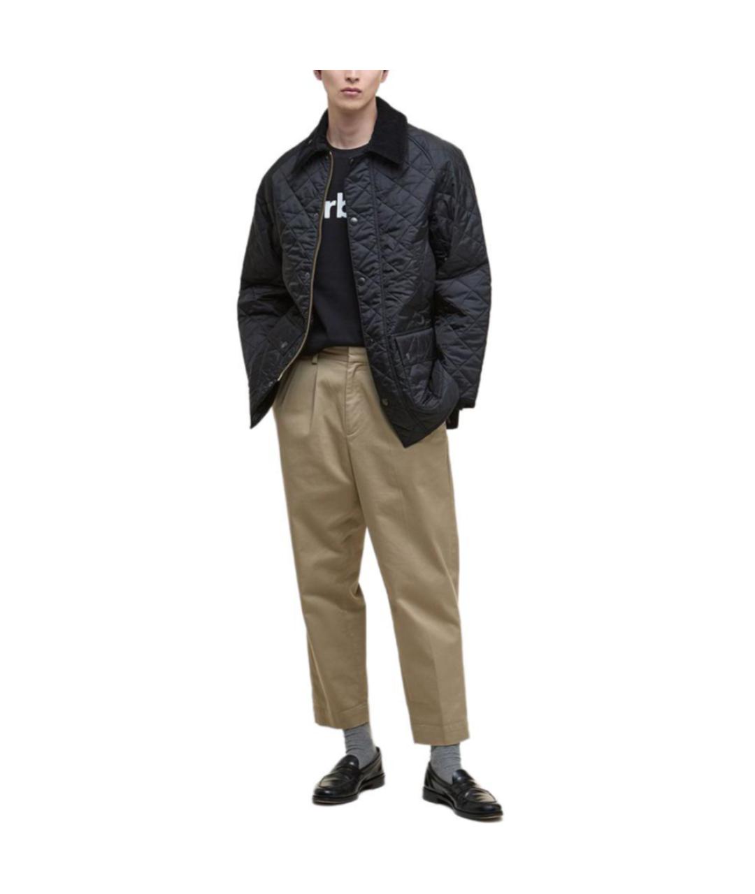 BARBOUR Черная куртка, фото 5
