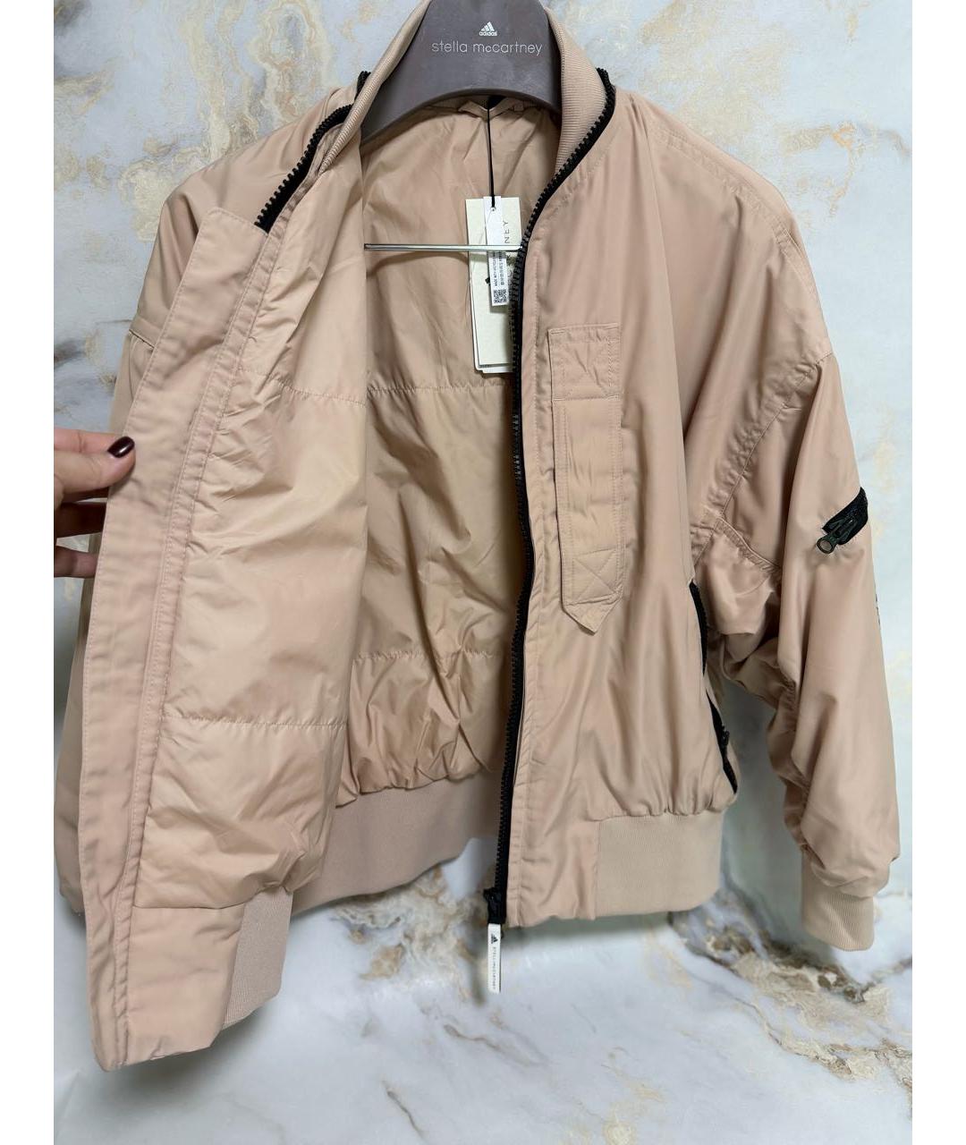 ADIDAS BY STELLA MCCARTNEY Бежевая куртка, фото 4