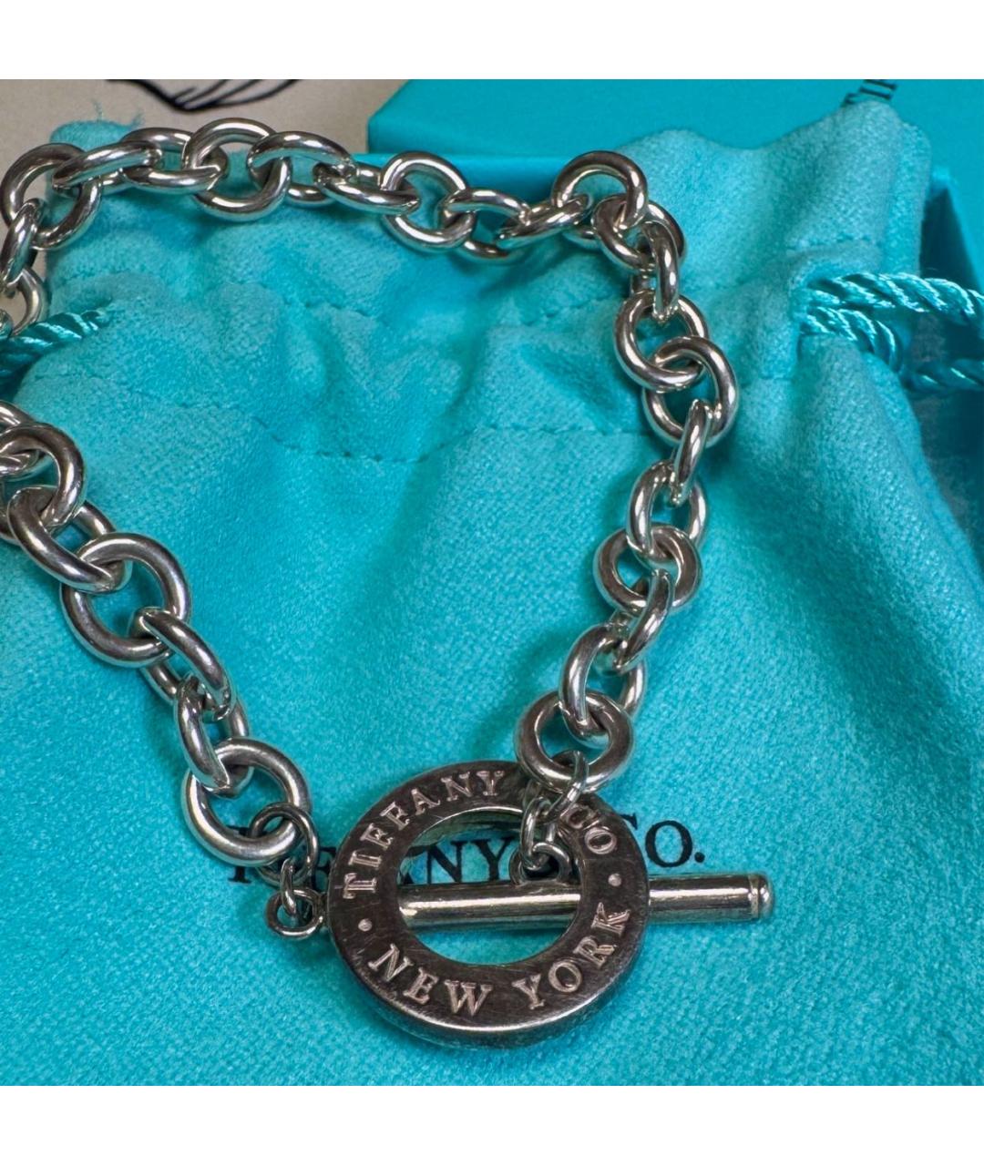 TIFFANY&CO Серебряный серебряный браслет, фото 5