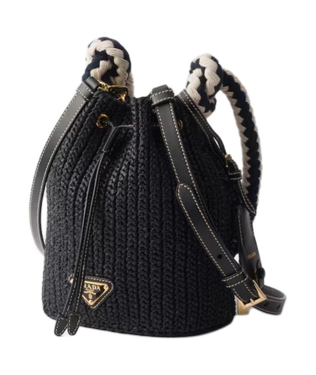 PRADA Черная сумка через плечо, фото 2
