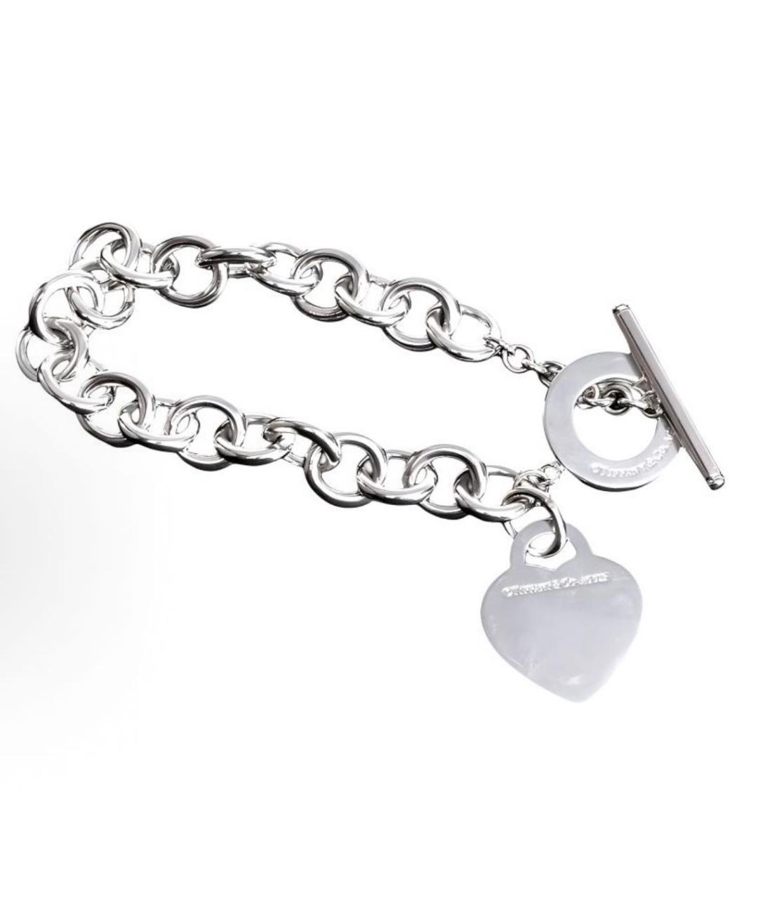 TIFFANY&CO Серебряный серебряный браслет, фото 2