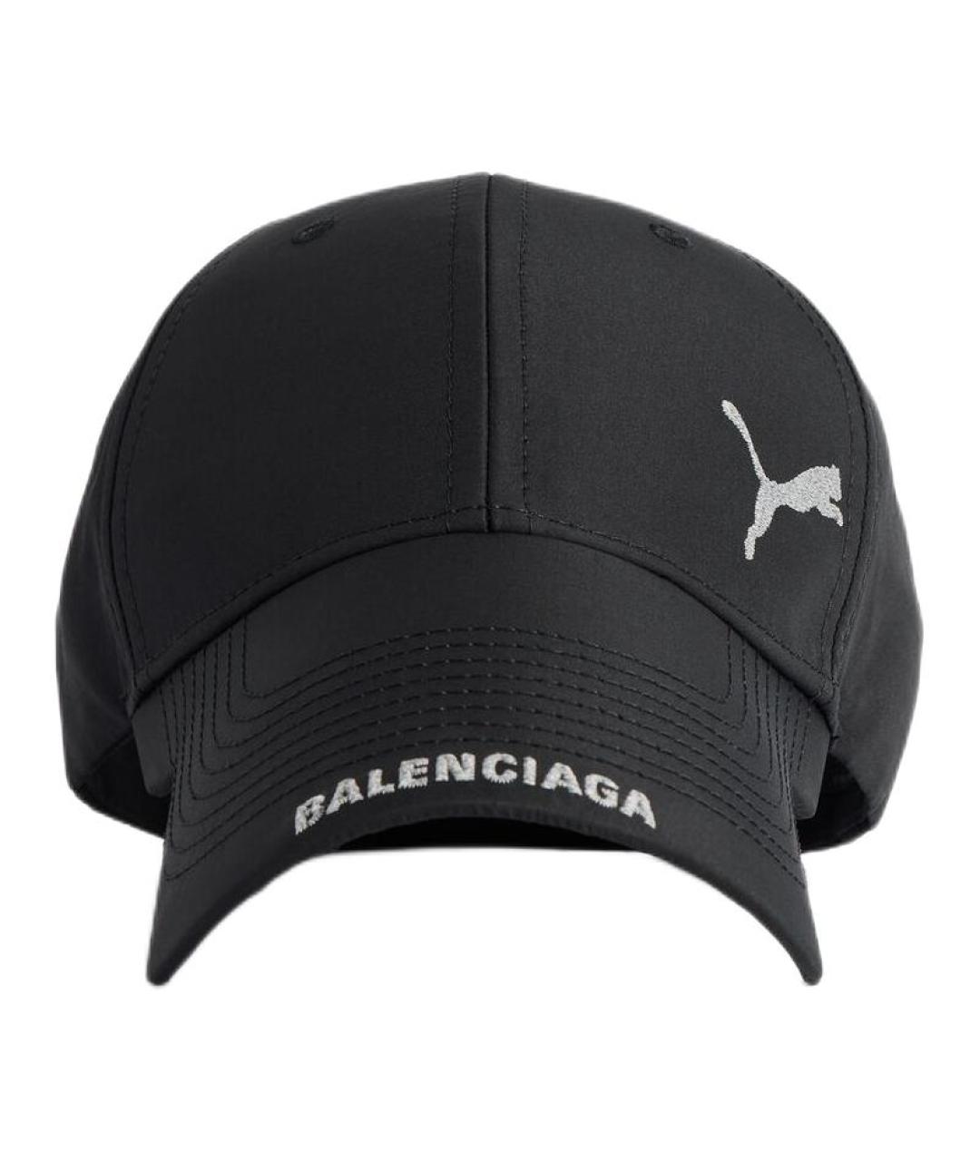 BALENCIAGA Черная кепка/бейсболка, фото 1