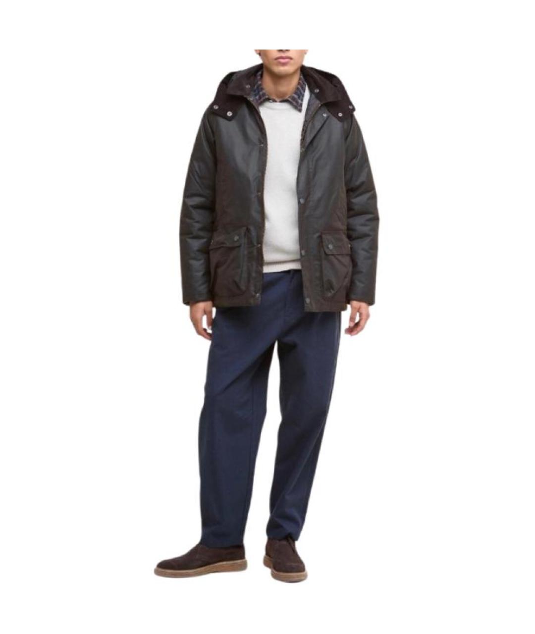 BARBOUR Коричневая куртка, фото 3