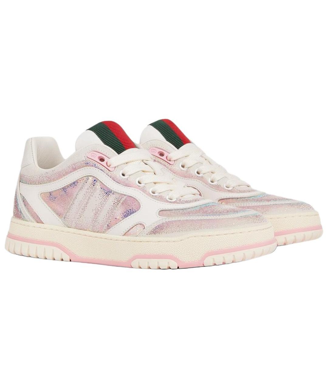 GUCCI Мульти кожаные кроссовки, фото 3