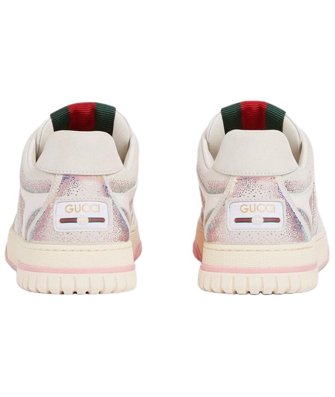 GUCCI Мульти кожаные кроссовки, фото 5