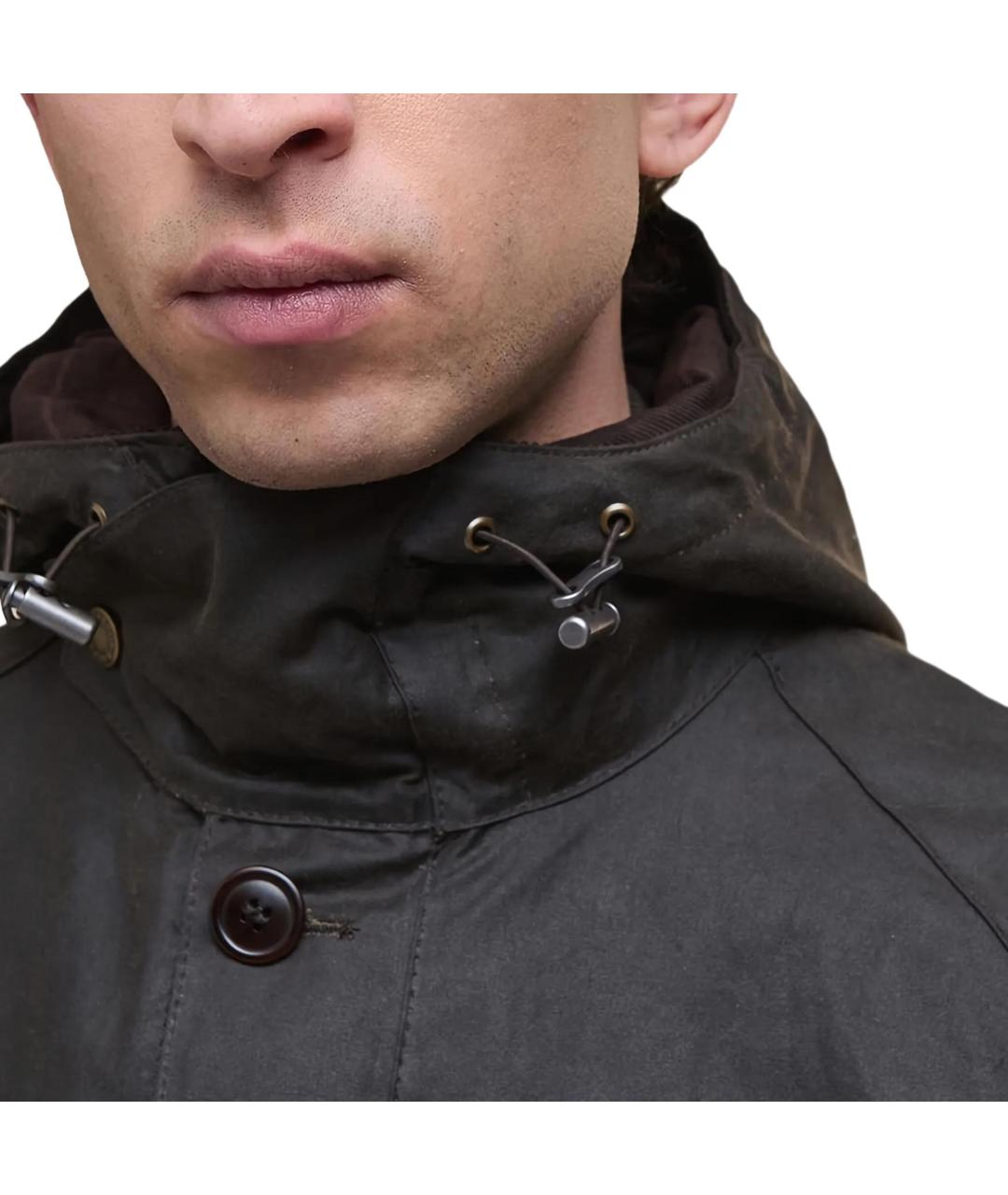 BARBOUR Черная куртка, фото 5