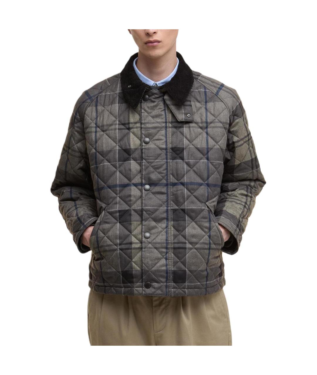 BARBOUR Темно-синяя куртка, фото 4