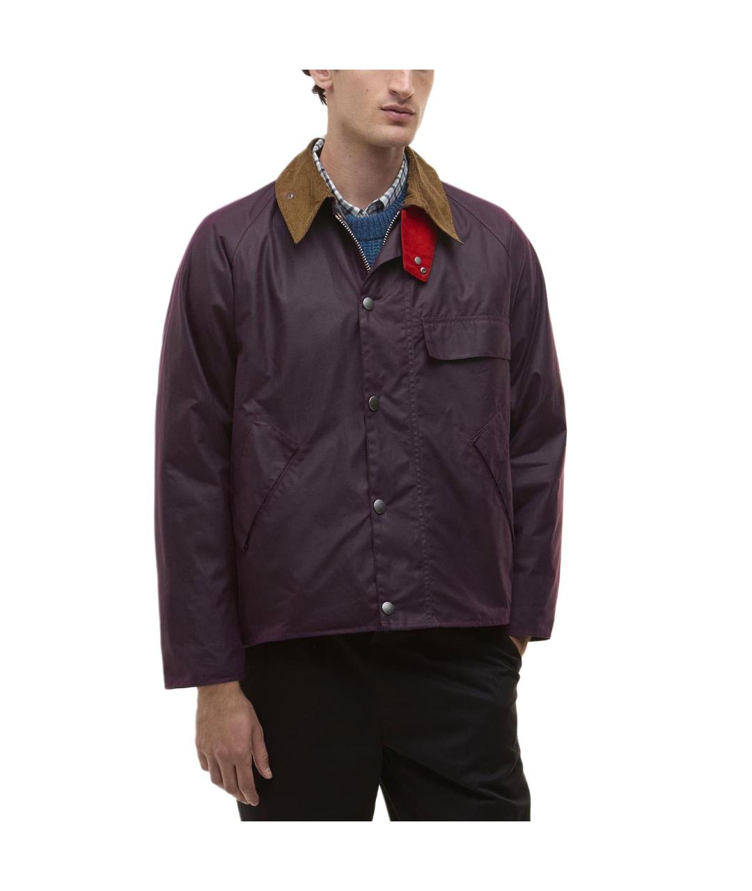 BARBOUR Фиолетовая куртка, фото 3