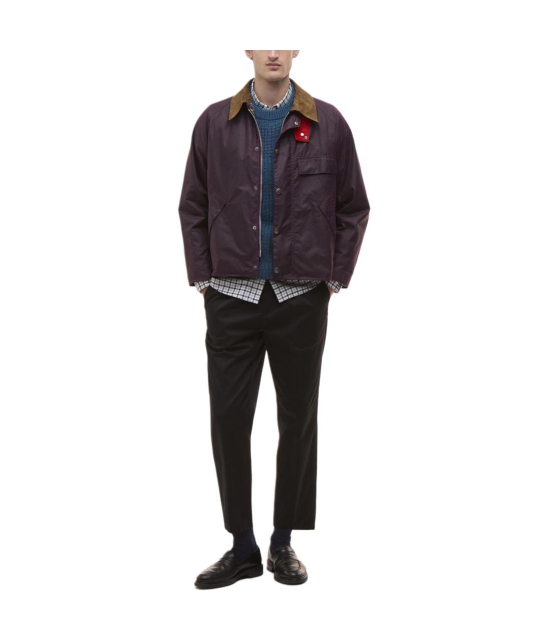 BARBOUR Фиолетовая куртка, фото 5