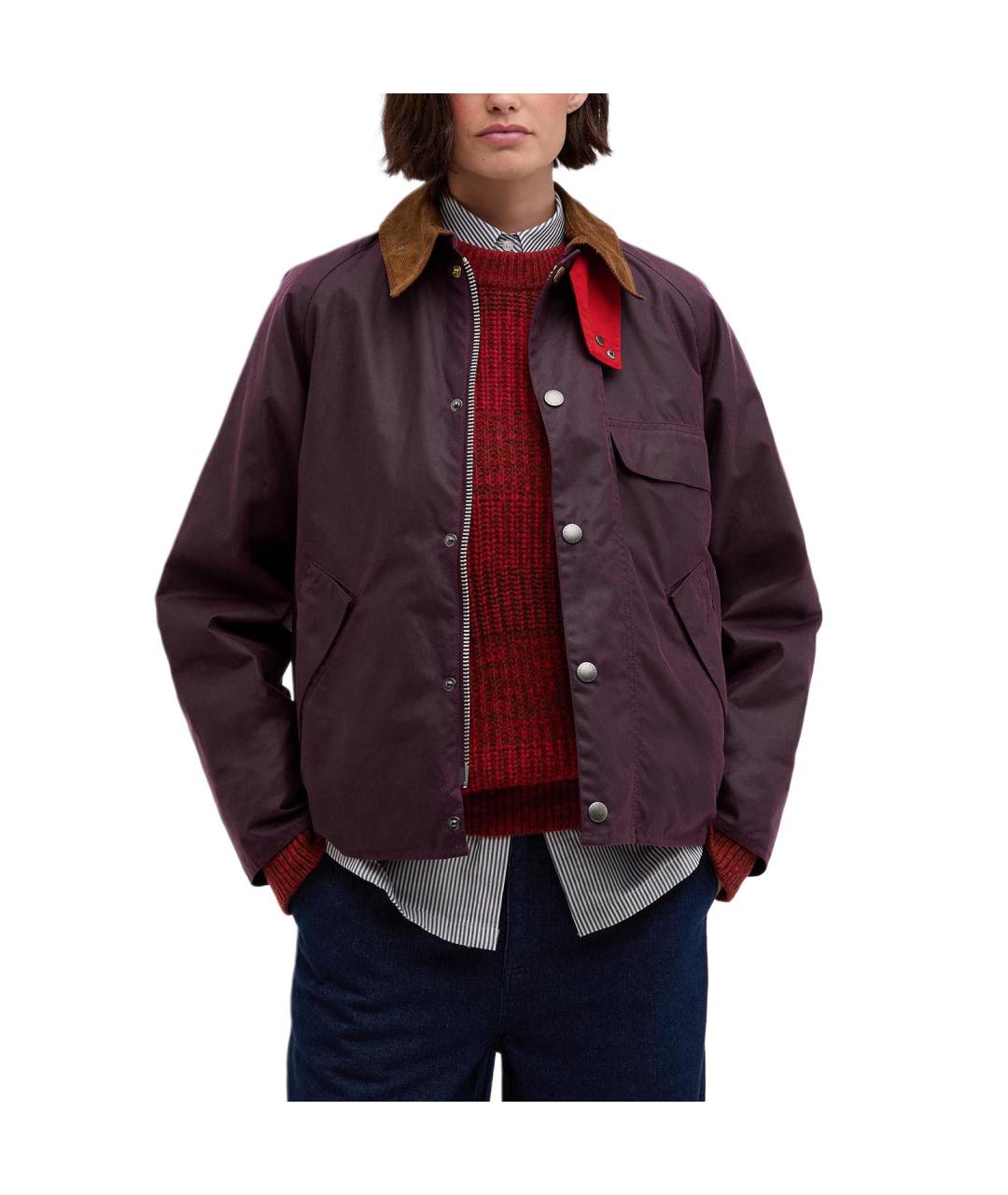BARBOUR Фиолетовая куртка, фото 2