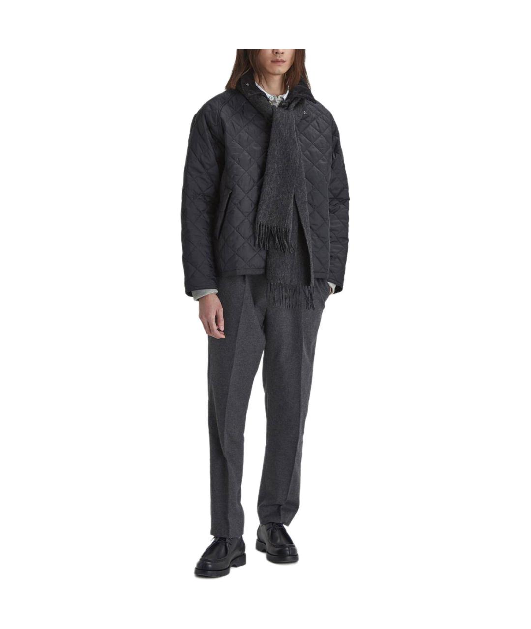BARBOUR Черная куртка, фото 4