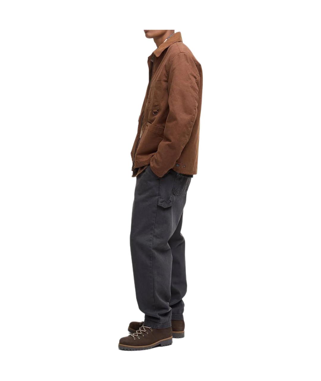 BARBOUR Коричневая куртка, фото 4