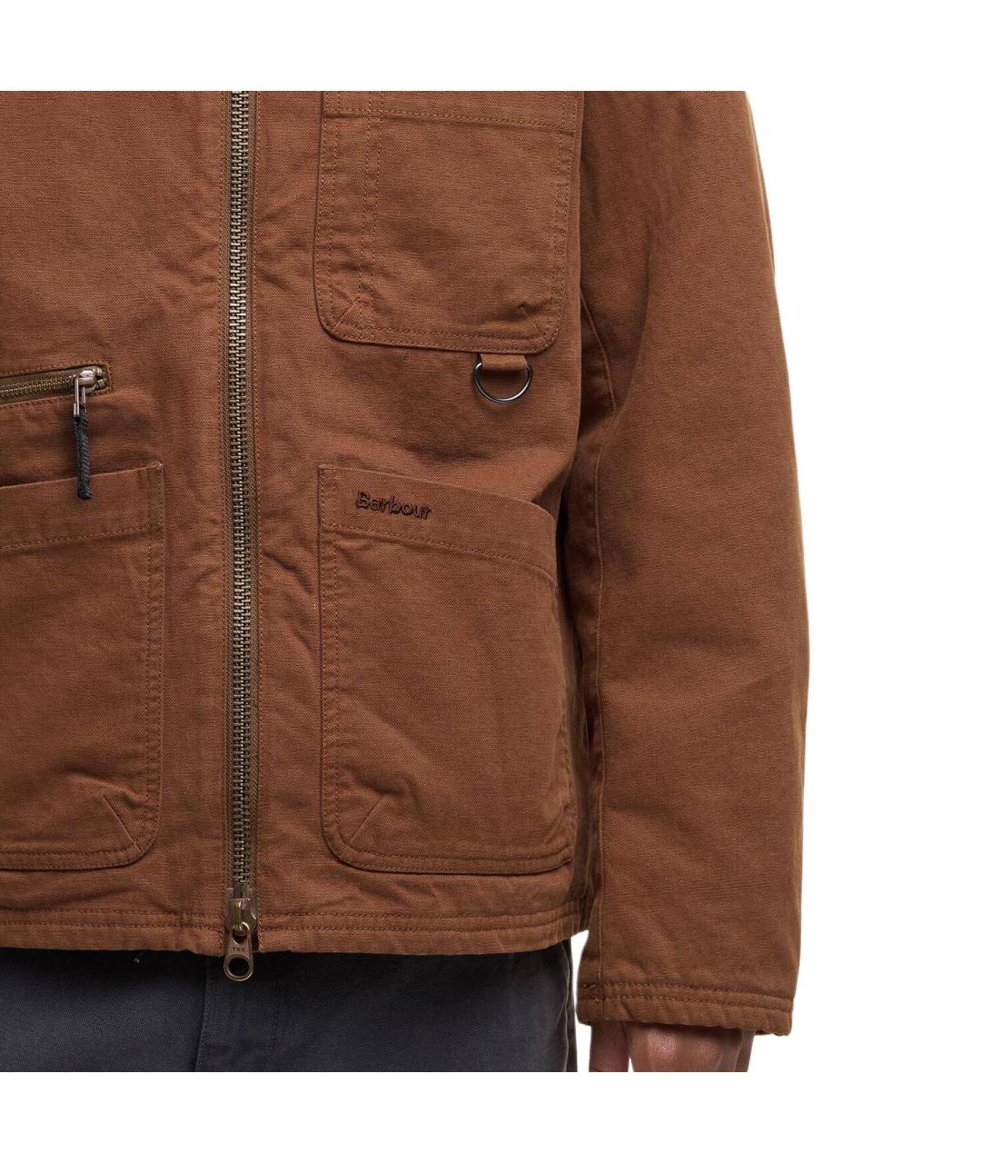 BARBOUR Коричневая куртка, фото 5