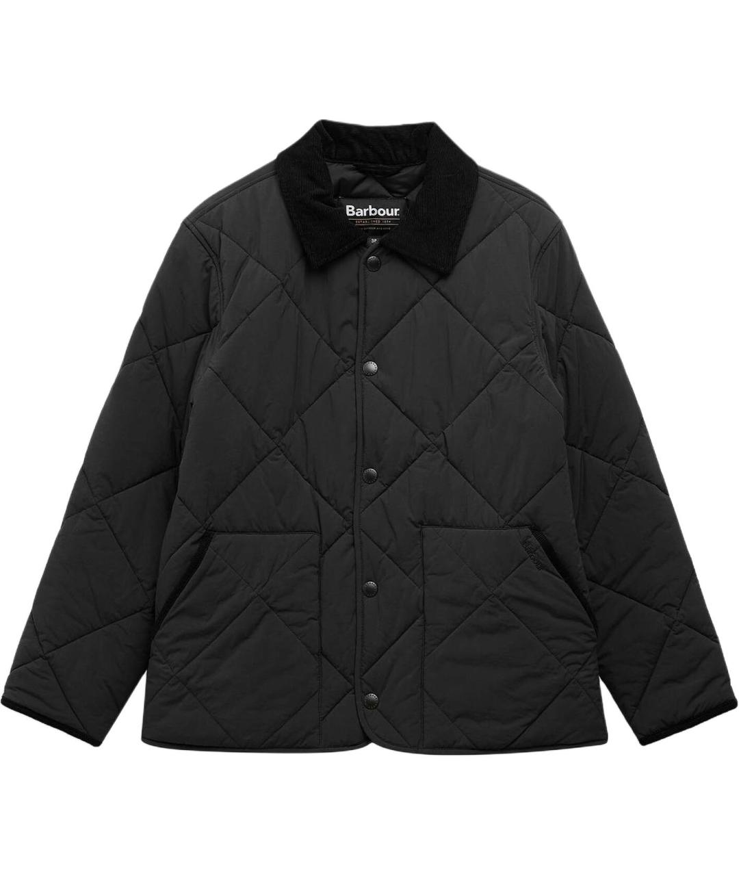 BARBOUR Черная куртка, фото 1