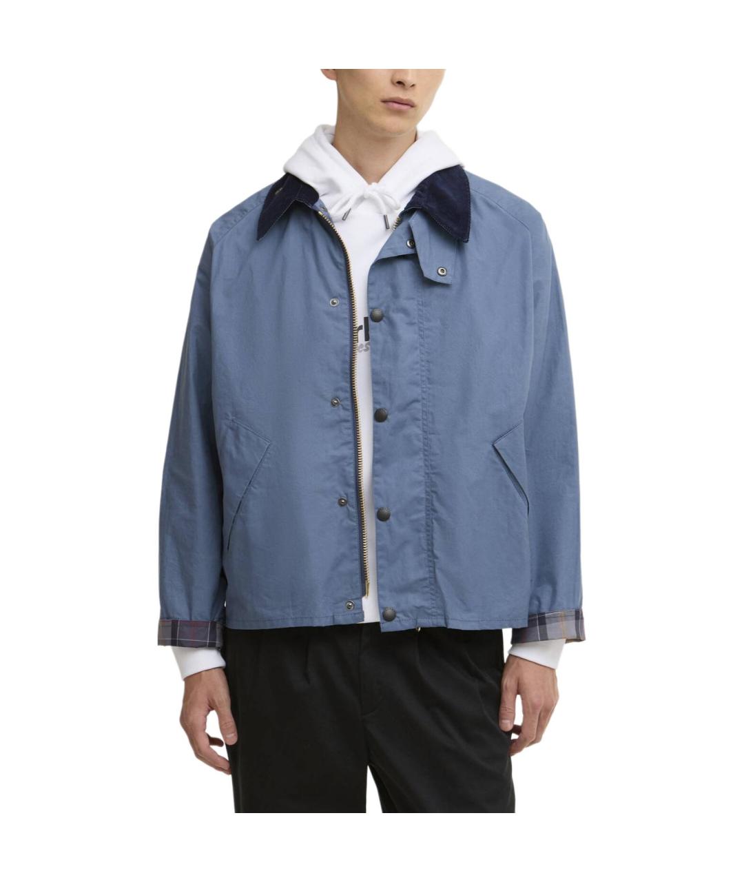 BARBOUR Синяя куртка, фото 4