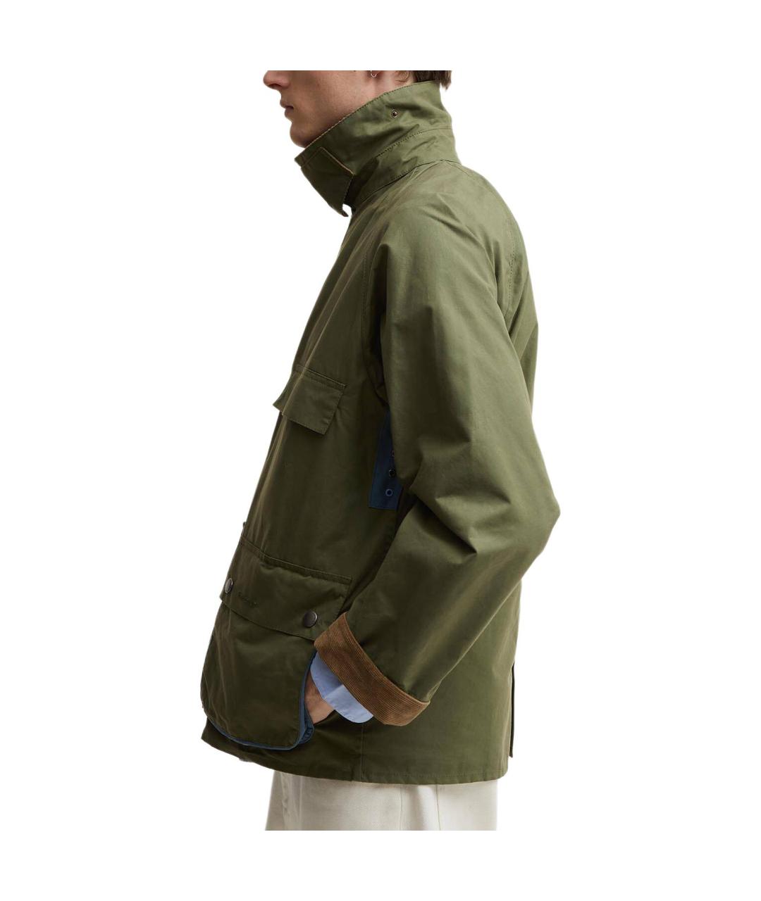 BARBOUR Зеленая куртка, фото 4