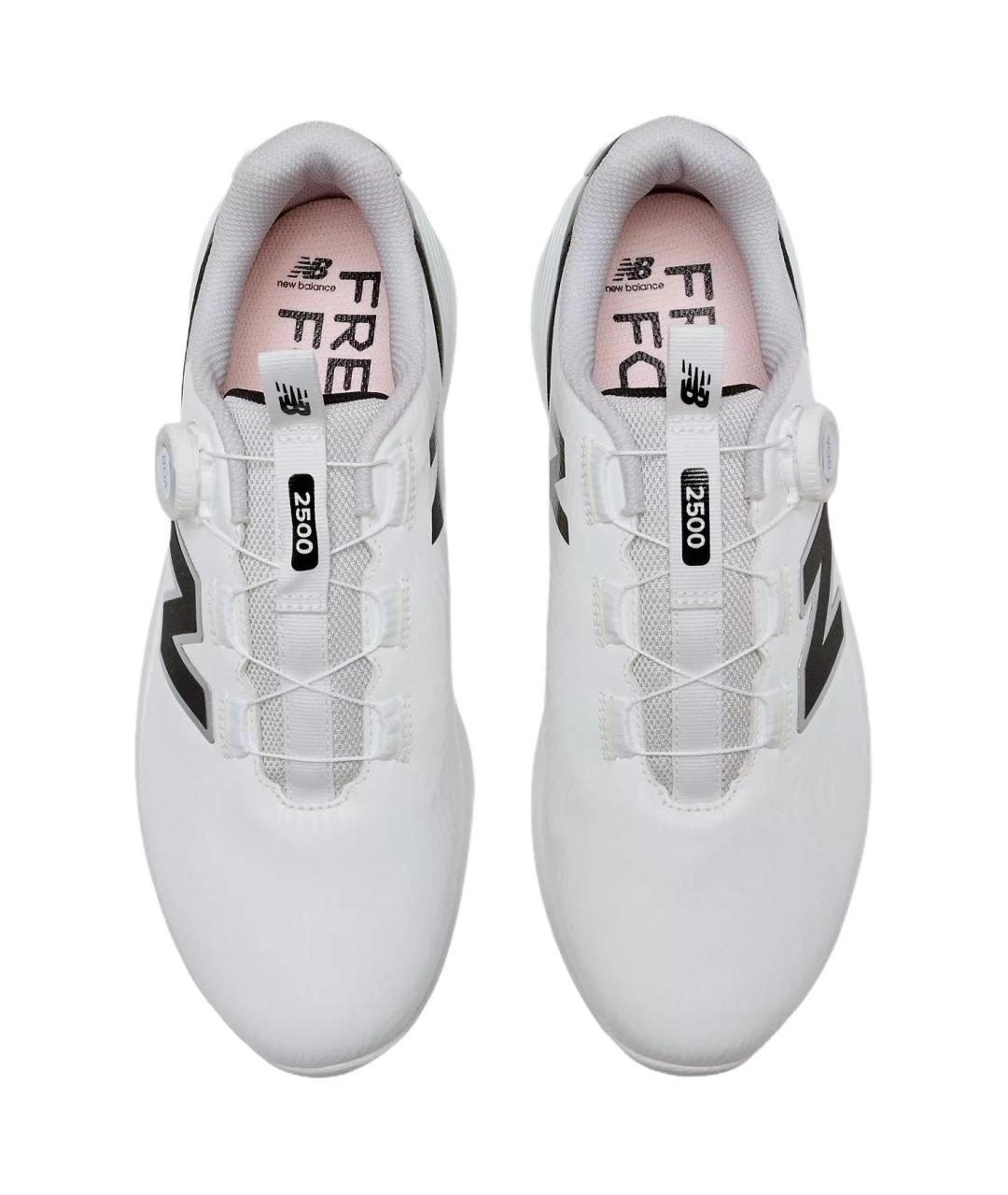 NEW BALANCE Белые синтетические низкие кроссовки / кеды, фото 3