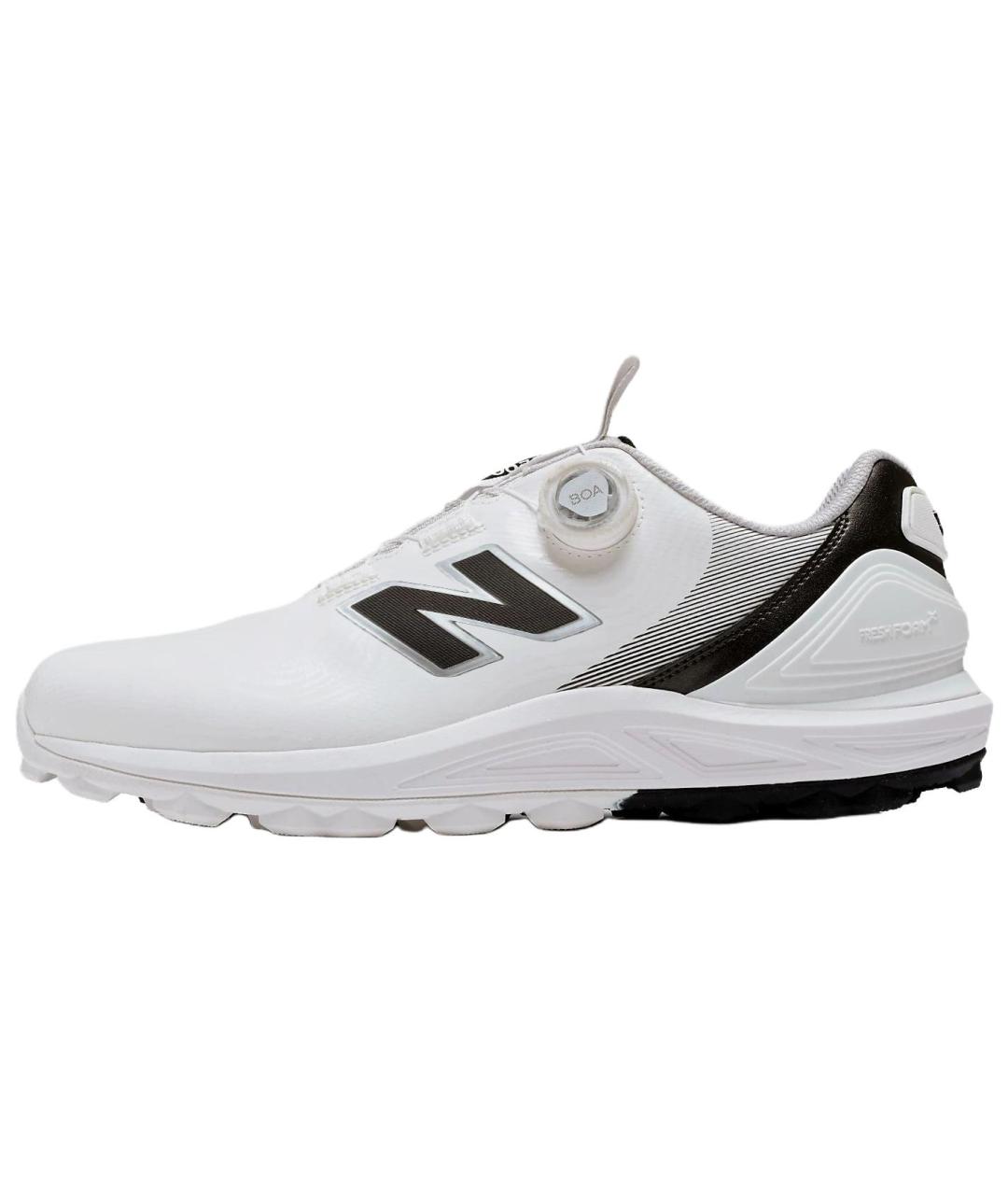 NEW BALANCE Белые синтетические низкие кроссовки / кеды, фото 2