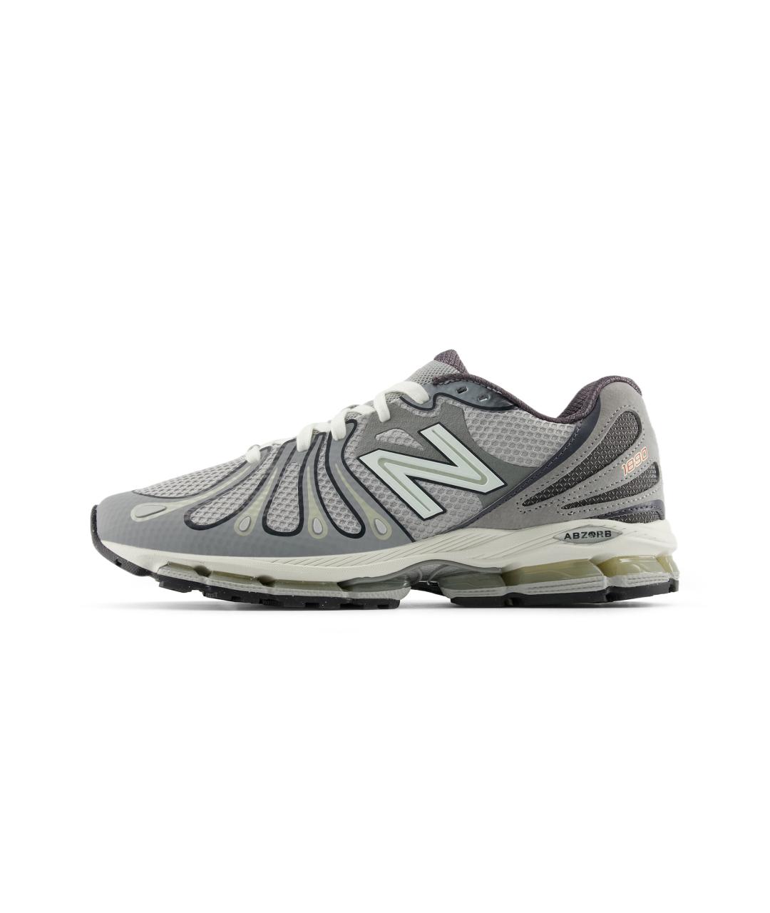 NEW BALANCE Серые кроссовки, фото 3
