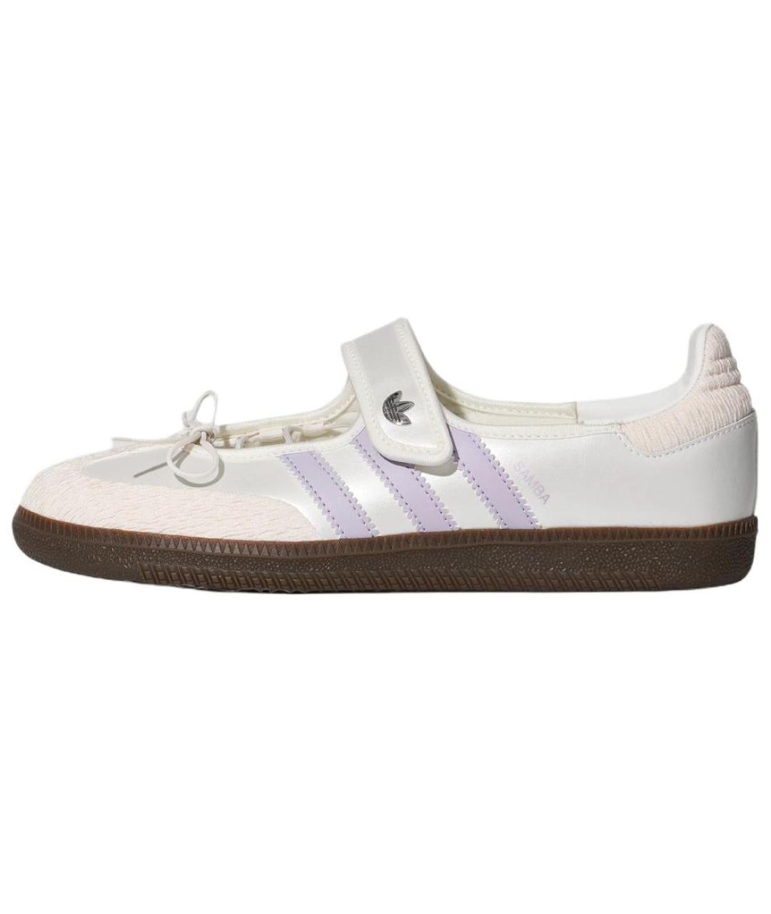 ADIDAS Белые кожаные туфли, фото 2