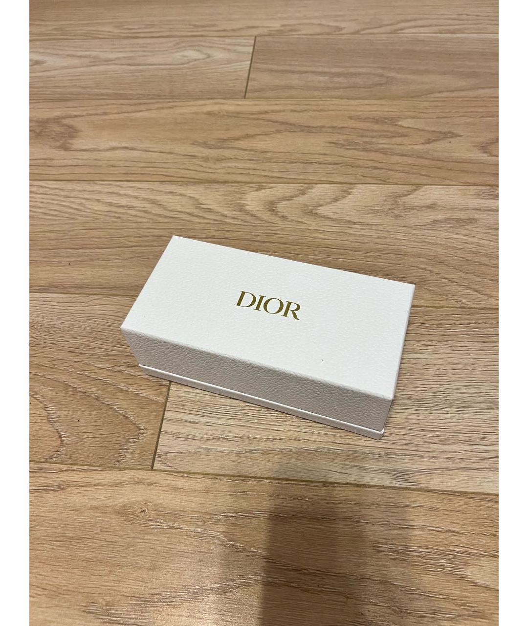 CHRISTIAN DIOR Черные пластиковые солнцезащитные очки, фото 4