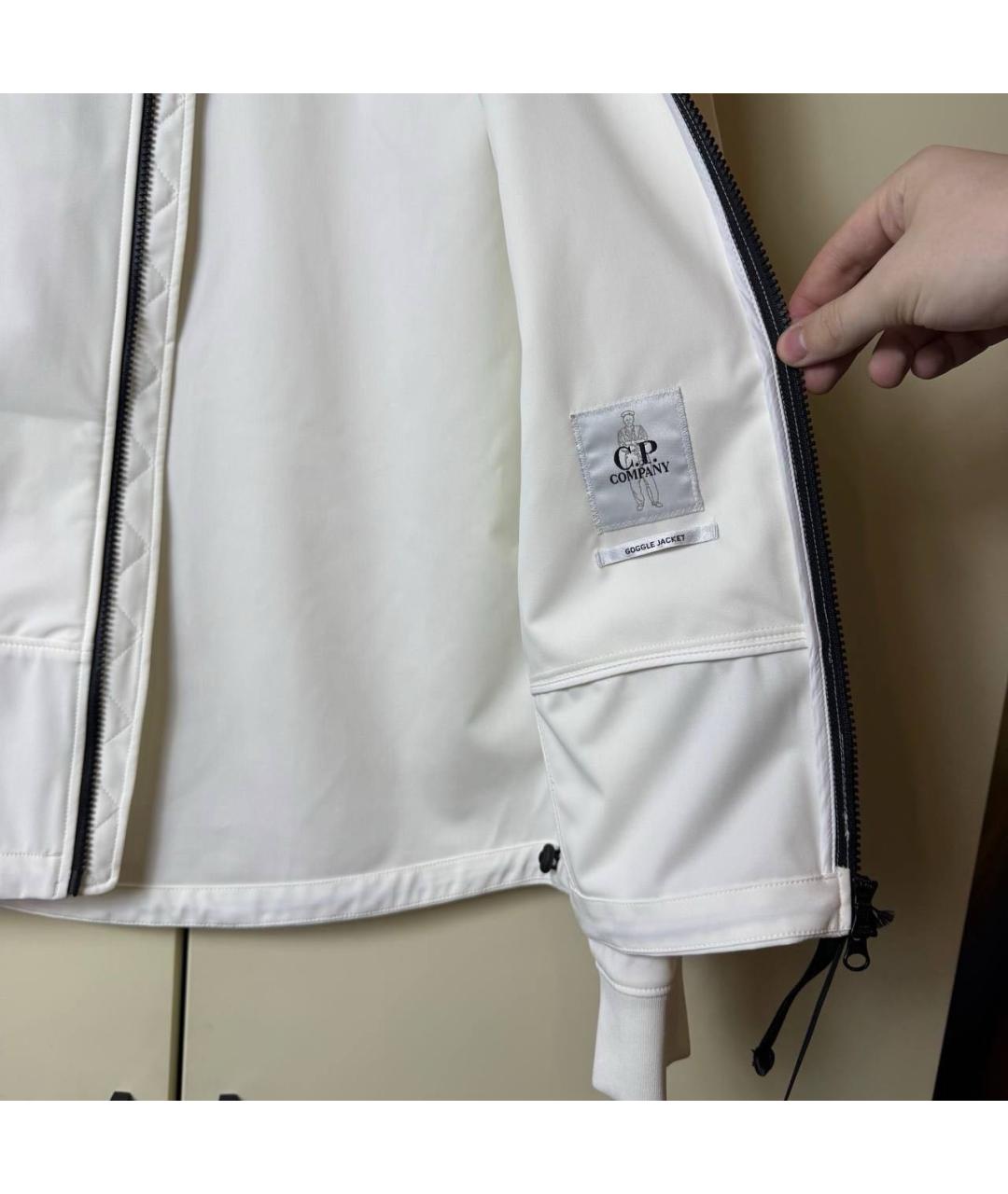 CP COMPANY Белая куртка, фото 6