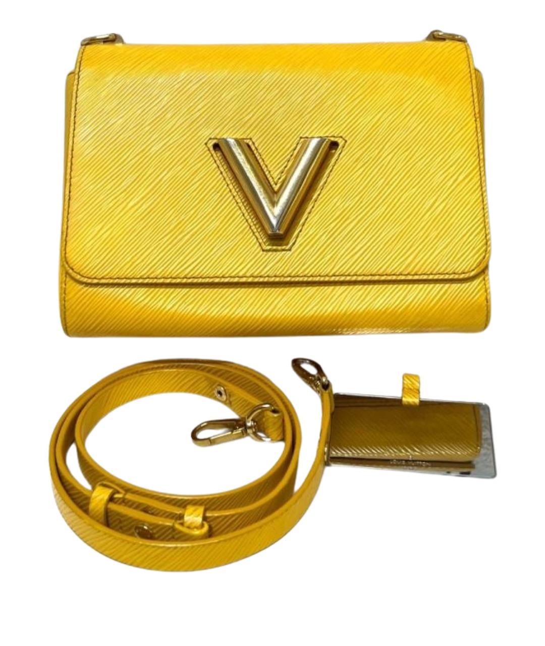 LOUIS VUITTON Желтая сумка тоут, фото 1