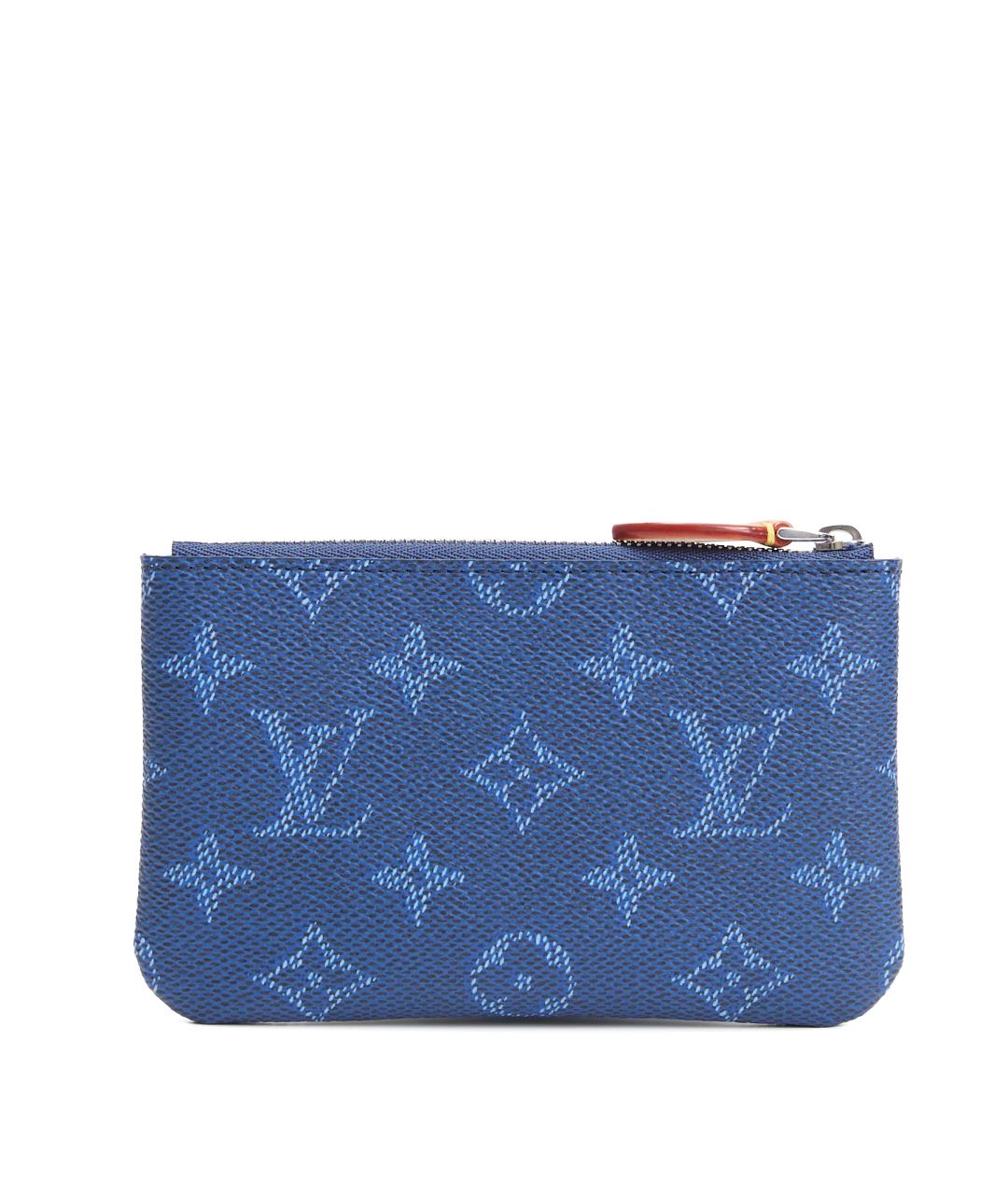 LOUIS VUITTON Синяя ключница, фото 2