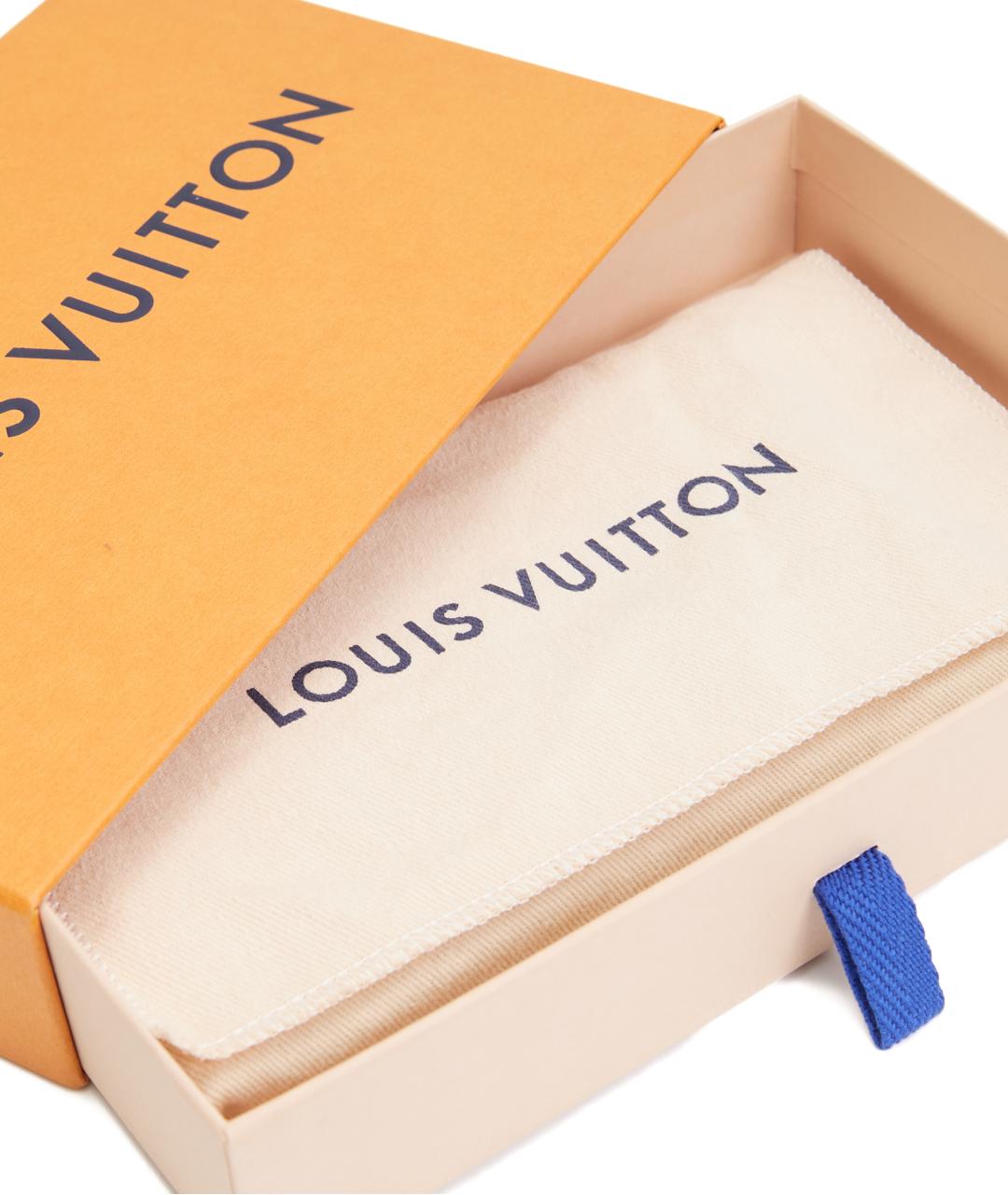 LOUIS VUITTON Синяя ключница, фото 6