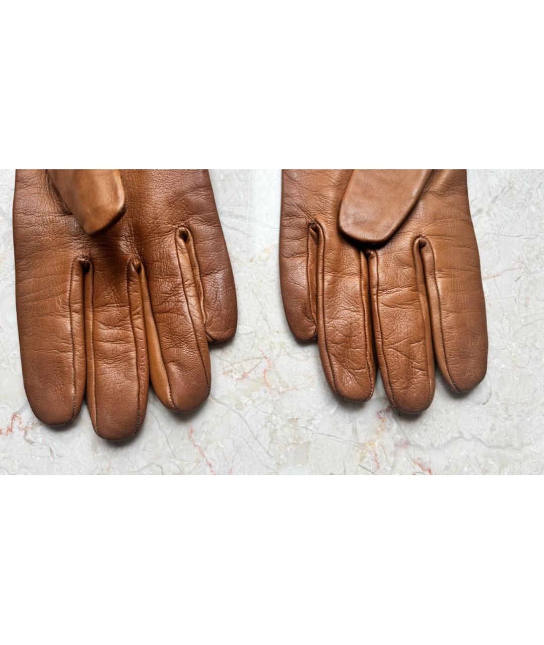 ERMANNO SCERVINO Кожаные перчатки, фото 3