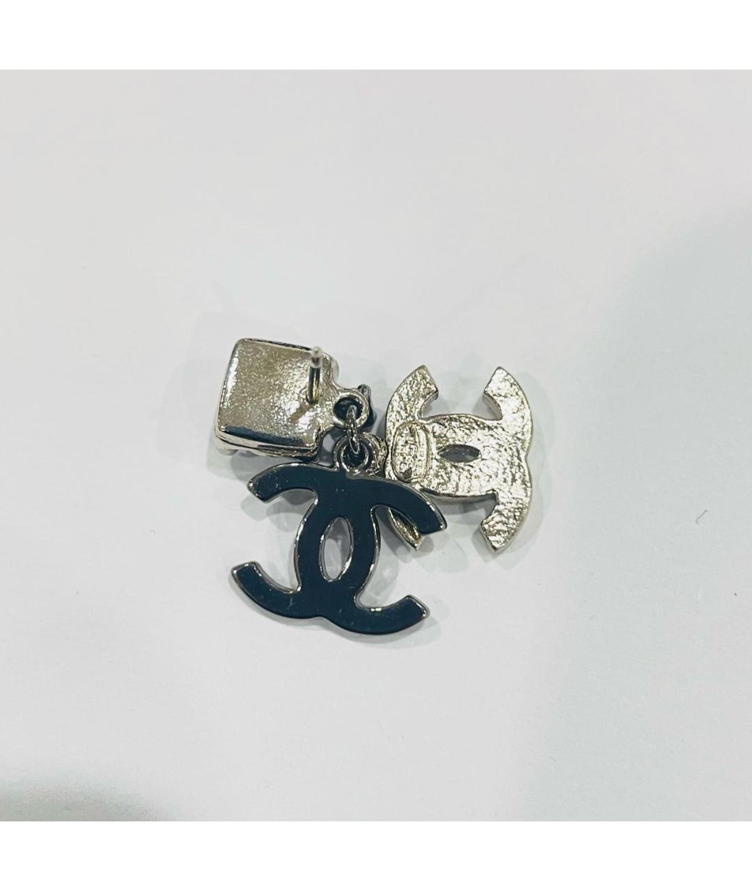 CHANEL Золотые серьги, фото 4