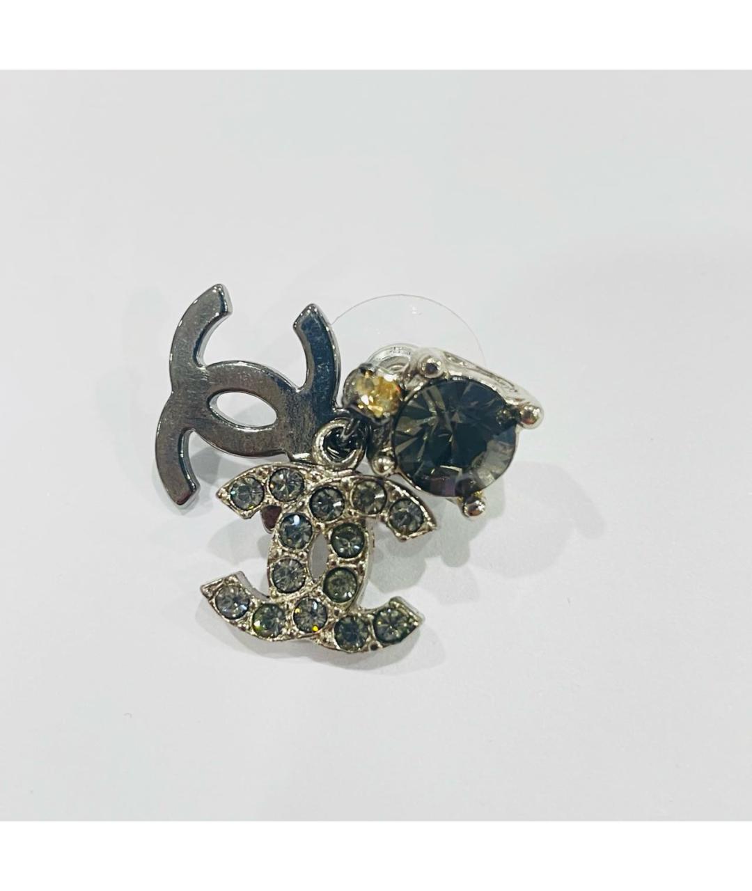 CHANEL Золотые серьги, фото 2
