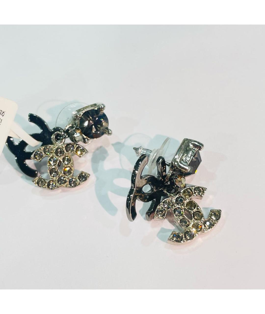 CHANEL Золотые серьги, фото 7
