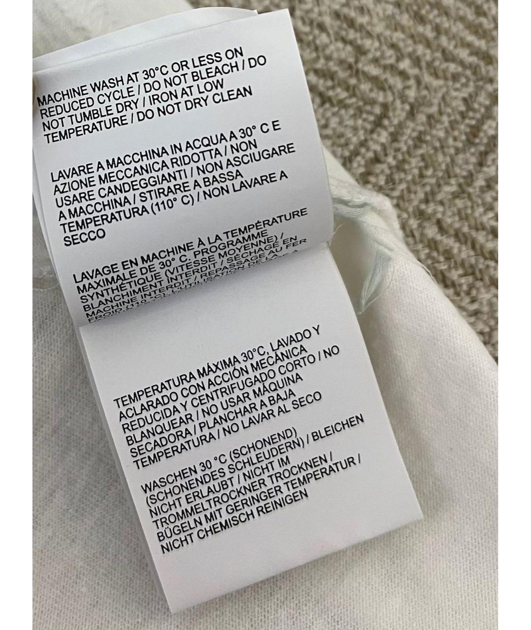 OFF-WHITE Белая футболка, фото 5