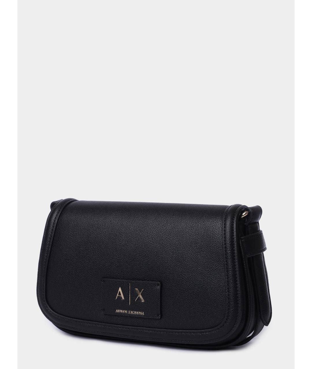 ARMANI EXCHANGE Черная сумка через плечо, фото 3