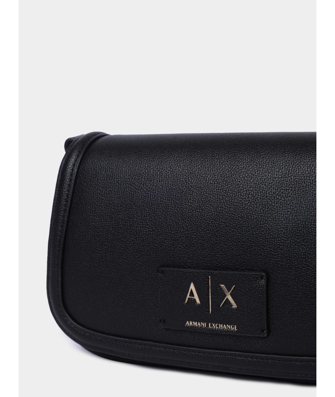 ARMANI EXCHANGE Черная сумка через плечо, фото 4