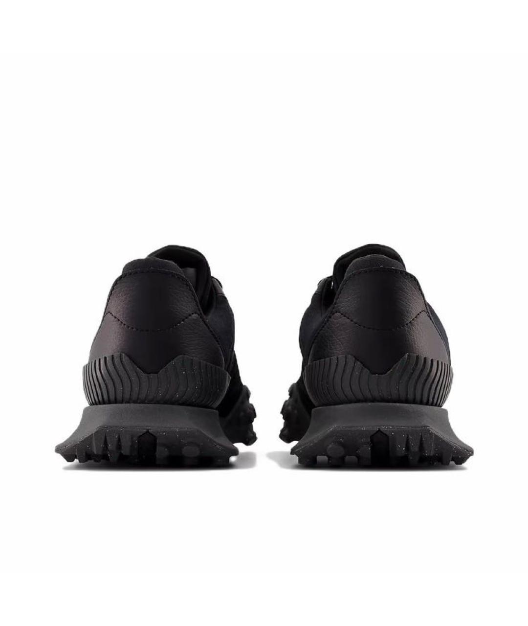 NEW BALANCE Черные замшевые низкие кроссовки / кеды, фото 4