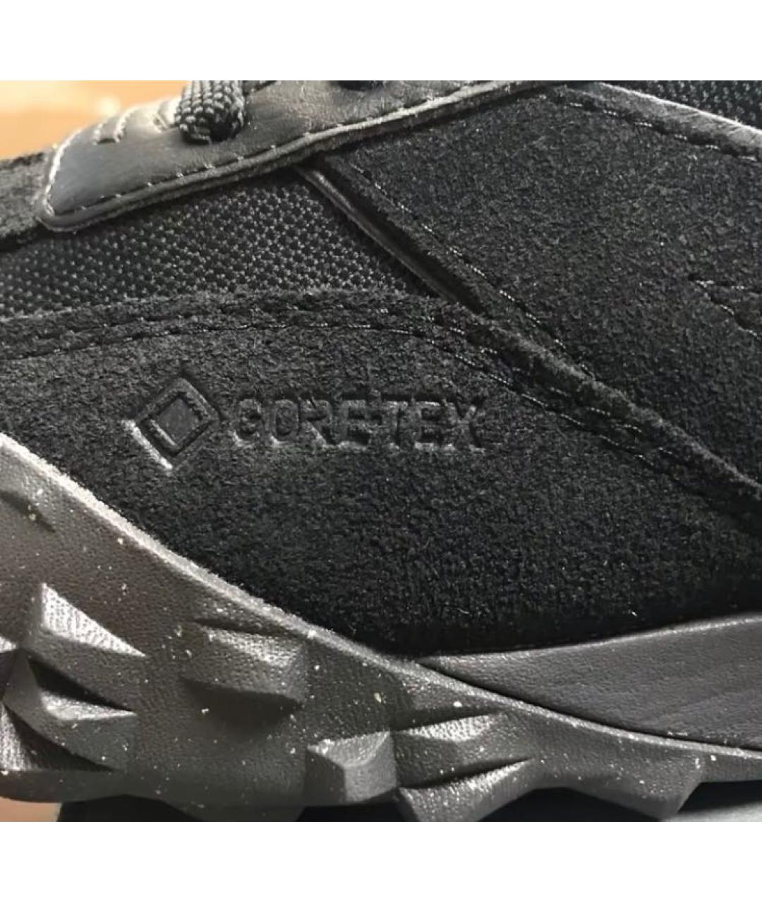 NEW BALANCE Черные замшевые низкие кроссовки / кеды, фото 6